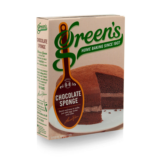 Green's Sponge Cake Chocolate   6x221g