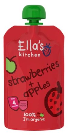 Ella's Kitchen Strawberry & Apple  7x120g
