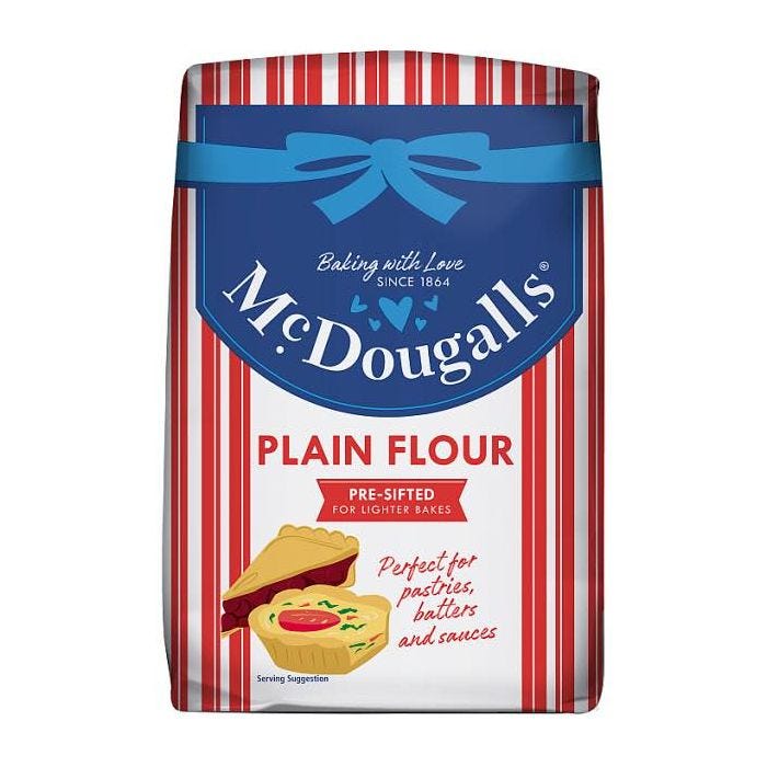 Mcdougalls Plain Flour   10x1.1kg