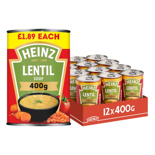 Heinz Lentil Soup   12x400g