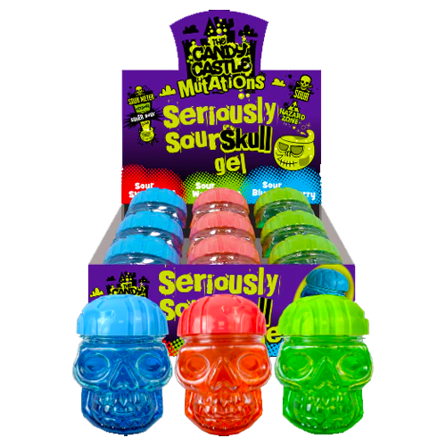 The Candy Castle Mutations Seriously Sour Skull  9x100g(4)