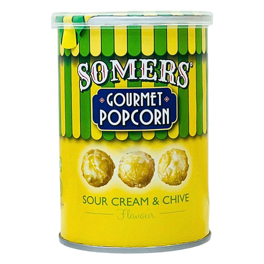 Somers Gourmet Popcorn Sour Cream & Chive  6x30g