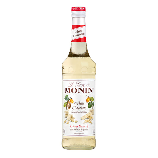 Monin White Choc Flavoured Syrup Cs/Ct 70cl