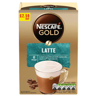Nescafe Gold Latte   6x124g