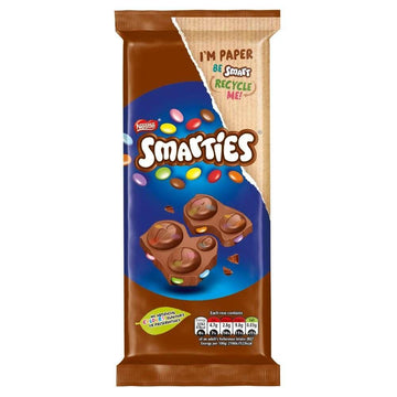 Smarties Milk Block   14x90g