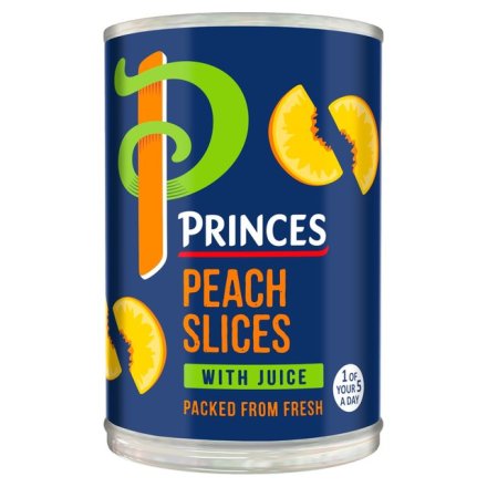 Princes Peach Slices In Juice  6x410g