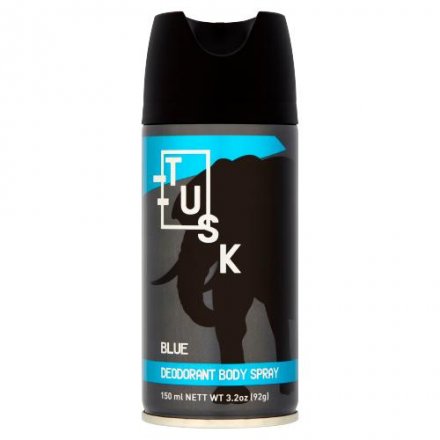 Tusk Male Body Spray Blue  6x150ml