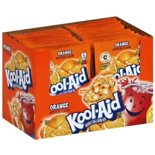 Kool-aid Unsweetened Drink Mix Orange Flavor 48s