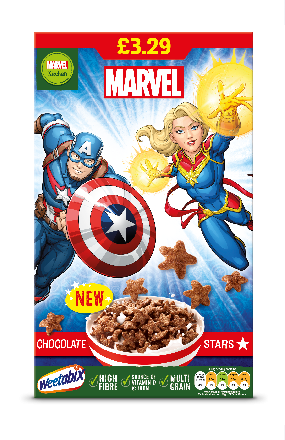 Weetabix Marvel Chocolate Stars   8x500g