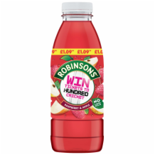 Robinsons Raspberry & Apple Ready To Drink   12x500ml E