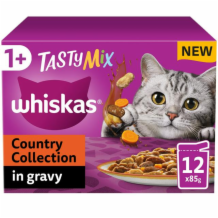 Whiskas +cat Pouch Tasty Mix Country Collectgrav  4x85g