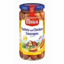 Meica Turkey & Chicken Sausages  3x380g