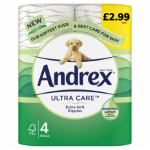 Andrex Ultra Care  Roll   5x4rll