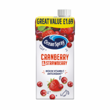 Ocean Spray Cranberry & Strawberry   12x1ltr(20P