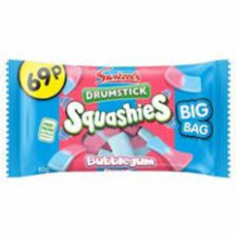 Swizzels Squashies Drumsticks Bubblegum   30x60g