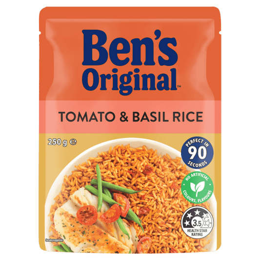Bens Original Tom&basil Rice Rth  6x220g