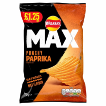 Walkers Max Paprika   15x70g