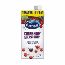 Ocean Spray Cranberry & Blackcurrant   12x1ltr(20P