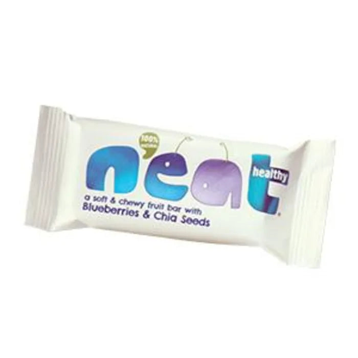 N'eat Blueberries & Chia Seeds Energy Bar 45g Box of 16