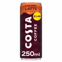 Costa Coffee Caramel Latte Can   12x250ml