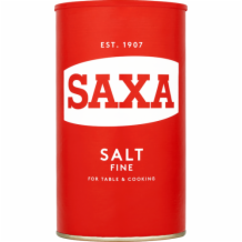 Saxa Salt Drums  12x750g