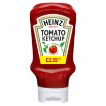 Heinz Tomato Ketchup Top Down   10x460g