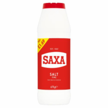 Saxa Poly Bottle   12x675g