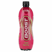 Boost Energy Red Berry Pet   12x500ml