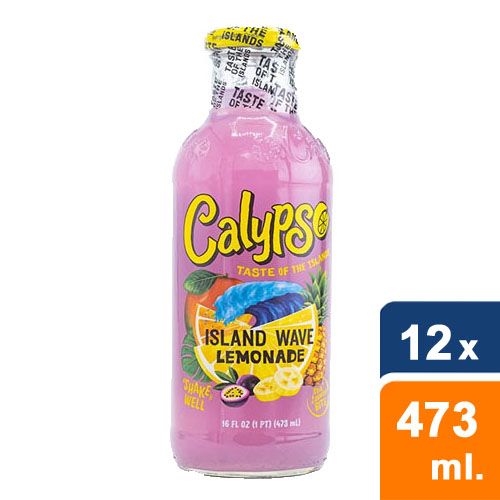 Calypso Island Wave Lemonade  12x473ml