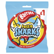 Barratt Fun & Fantastic Sharks   12x100g