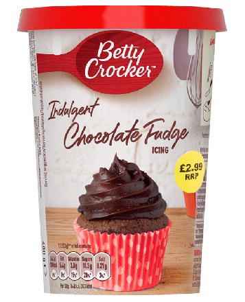 Betty Crocker Chocolate Fudge Icing   4x400g