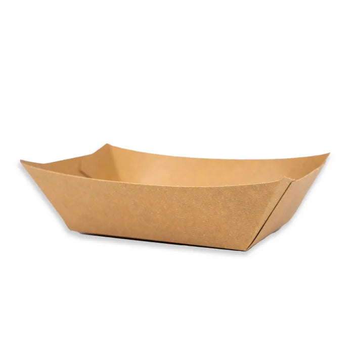 Kraft Small Chip Trays (Chippy) (65x105x40mm) Box of 250