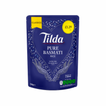 Tilda Pure Steamed Basmati    6x250g