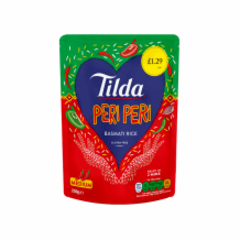 Tilda Steamed Peri Peri Basmati   6x250g