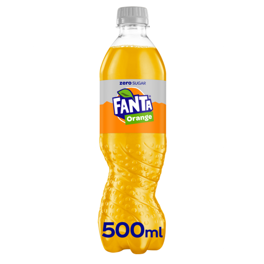 Fanta Orange Zero Pet   12x500ml