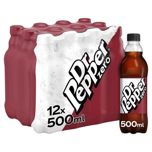 Dr Pepper Zero Pet    12x500ml