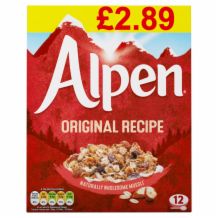 Alpen Original Recipe   6x550g