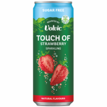 Tof Strawberry Sparkling Sugar Free Can  12x330ml