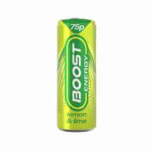 Boost Energy Lemon & Lime Can    24x250ml