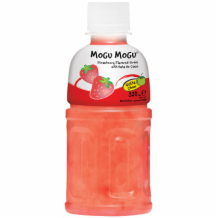 Mogu Mogu Nata De Coco Drink Strawberry Flavour  6x320ml