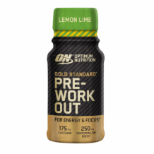 Optimum Nutrition Pre Workout Shots Lemon Lime  12x60ml (2)