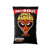 Space Raiders Spicy p   36x25g