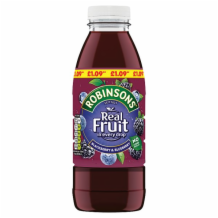 Robinsons Blueberry & Blackberry Rtd   12x500ml E