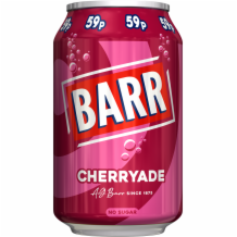 Barr Cherryade Can   24x330ml