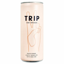 Trip Peach Ginger Cbd Can  12x250ml