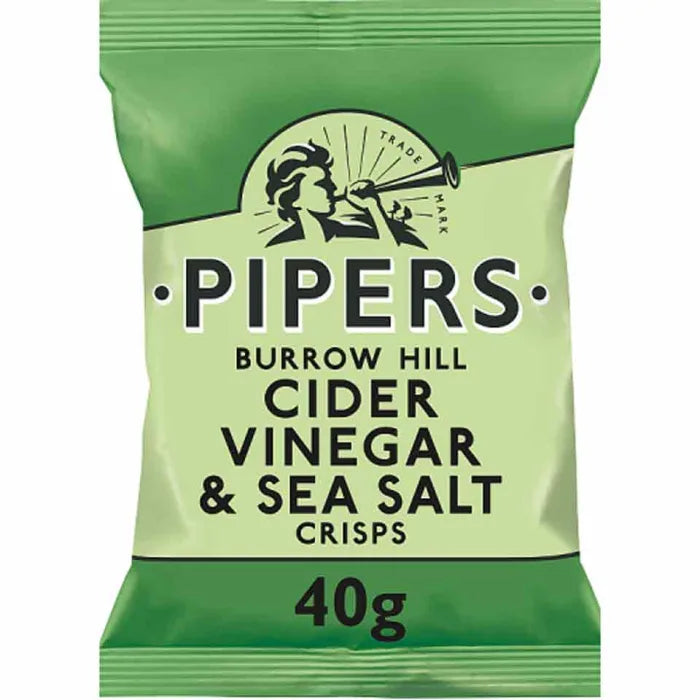 Pipers Cider Vinegar & Sea Salt 40g