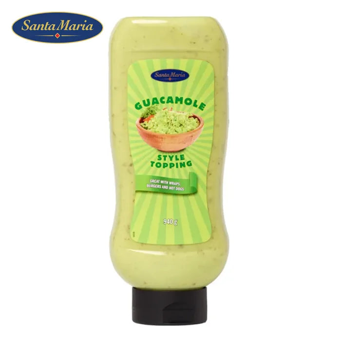 Santa Maria Guacamole Style Topping Bottle 940g