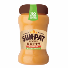 Sun Pat Nutty Crunchy Peanut Butter No Added Sugar  6x400g