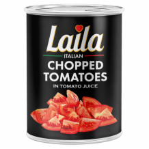 Laila Chopped Tomatoes  12x400g