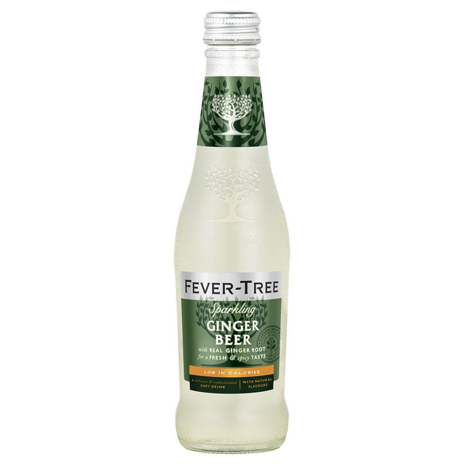 Fever Tree Sparkling Ginger Beer  12x250ml